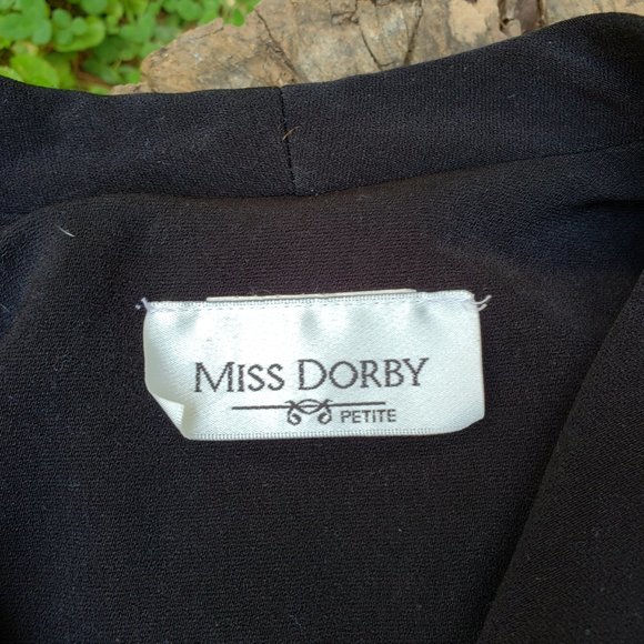 Miss Dorby Petite Women's Purple Blazer - Picture 5 of 6
